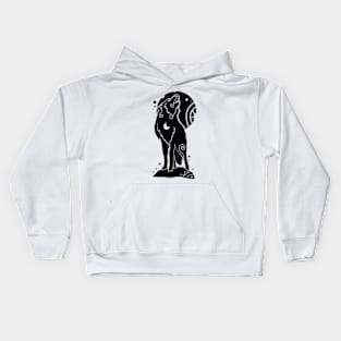 The wolf and the moon Kids Hoodie